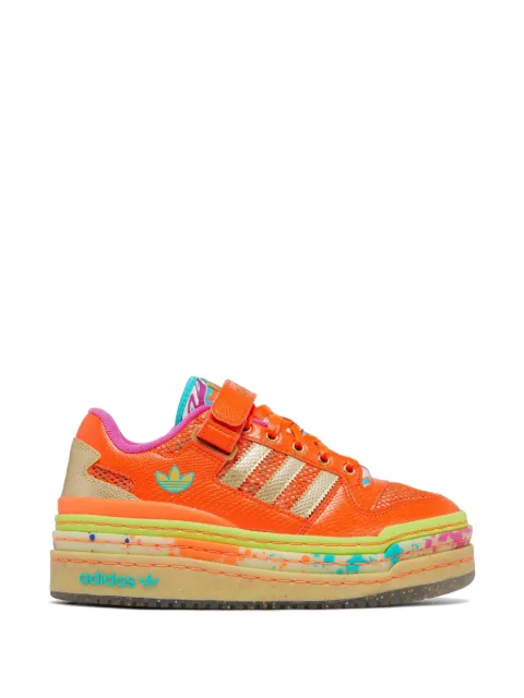 adidas triple platform sneakers Orange ID8642