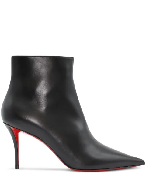 Christian Louboutin 80mm Apostropha Boots Black 3240744BK01
