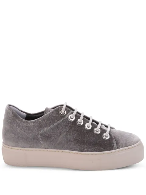 AGL Vananda velvet sneakers Grey D925282PGKV224