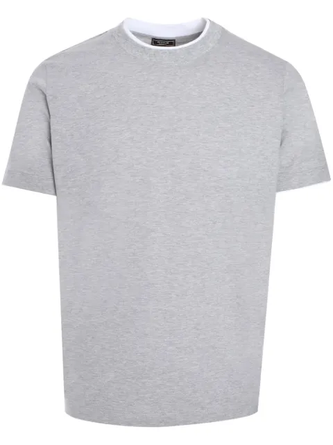 Peserico logo-print T-shirt Grey R55044J0Q302358