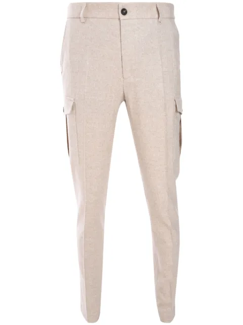 Peserico mélange cargo trousers Neutrals R54127N08267
