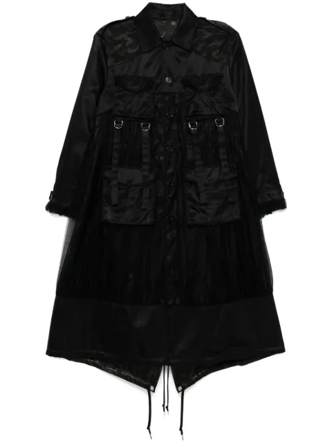 Noir Kei Ninomiya utility coat Black 3NC001