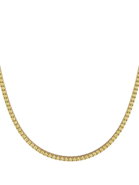 VEYNOU 18kt recycled yellow gold diamond tennis necklace Yellow 042323670240