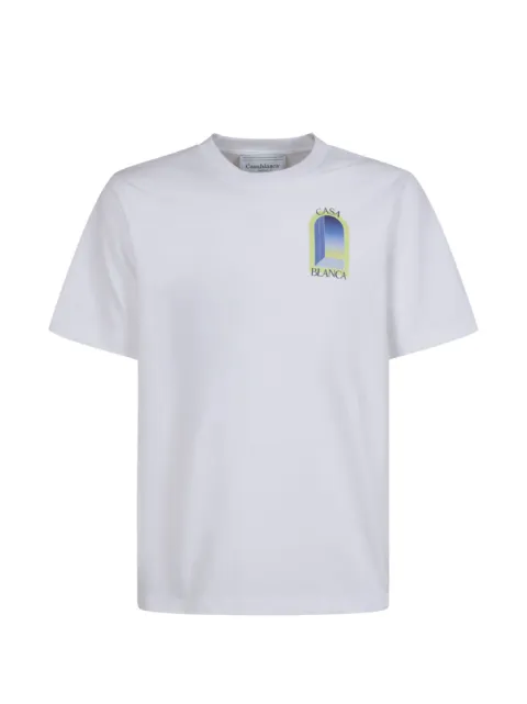 Casablanca Crew-neck T-shirt White MSS26JTS001
