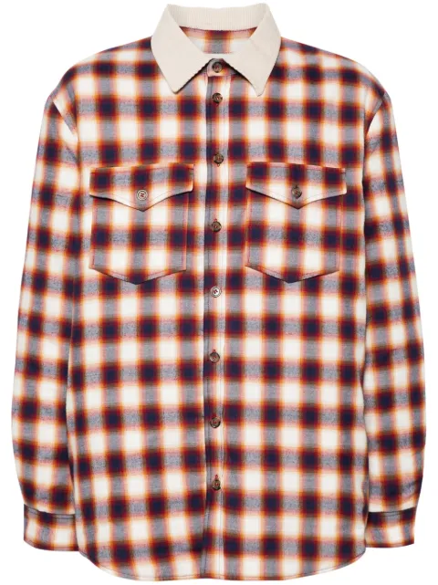 MARANT Steeve shirt jacket Neutrals VE0378HAB3I01H