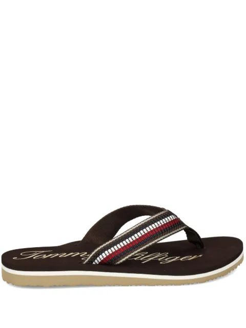 Tommy Hilfiger Signature Tape flip-flops Black FW0FW08142