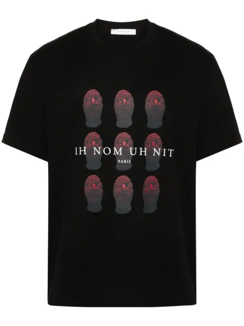 Ih Nom Uh Nit Red Masks-print T-shirt Black TSHIRTREDMASKSPRINT