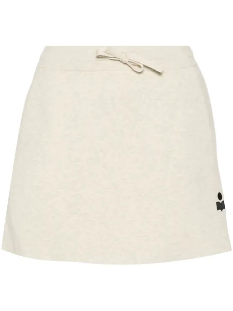 MARANT ÉTOILE Amaline mini skirt Grey JU0238FAA3L75E