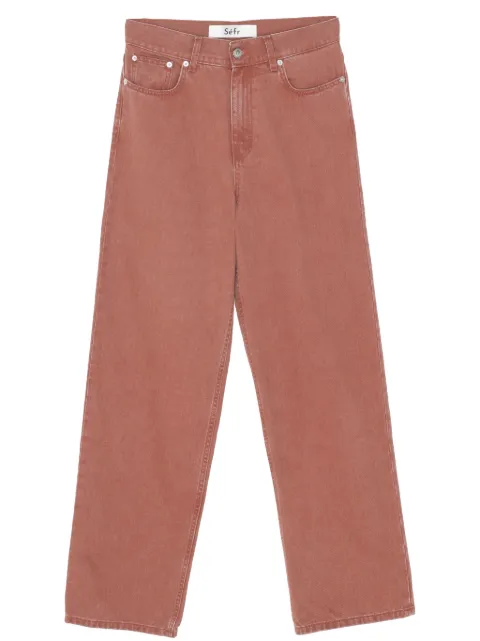 Séfr wide-leg jeans Red WIDECUTJEANS