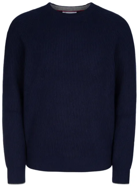 Brunello Cucinelli cashmere jumper Blue M2274100CW425