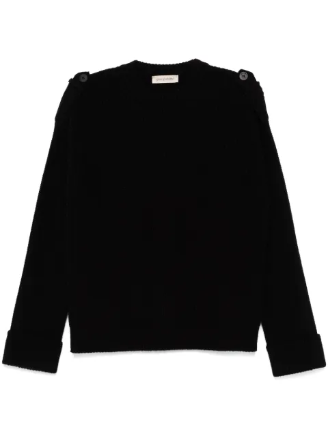 Gentry Portofino ribbed-knit sweater Black W4GD621BA