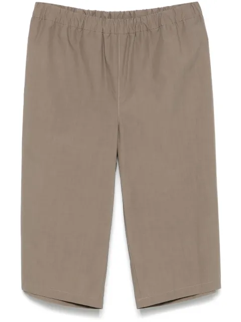 Rier waxed poplin shorts Grey TRS26PPX