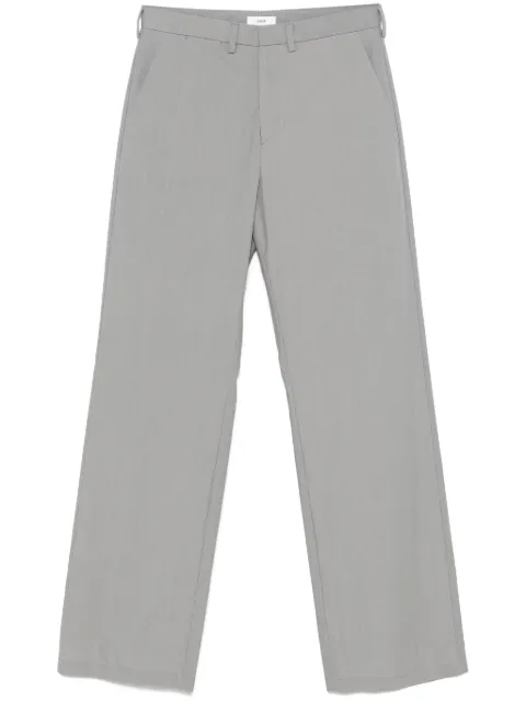 Rier waxed poplin trousers Grey TRS24PPX