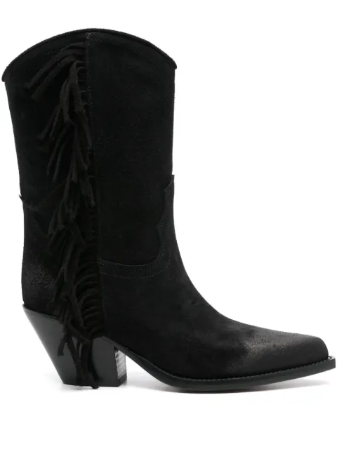 Sonora 65mm Colima boots Black COL60XBKSUE07W