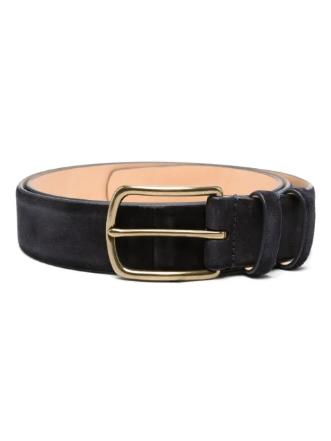 Officine Creative suede belt Blue OCFSTRI33LIGC1