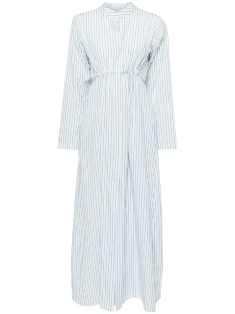 Bambah striped tie string kaftan Blue BMFW2406A