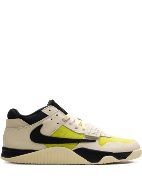 Jordan x Travis Scott Jumpman Jack TR "Muslin/Black/Bright Cactus" sneakers Neutrals FZ8117
