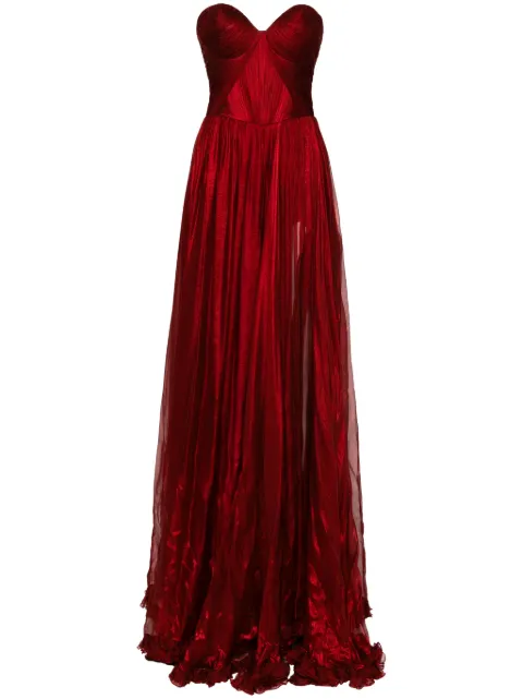 Iris Serban Ilia gown Red ILIA