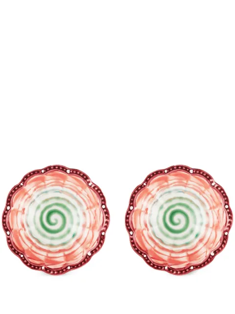 AQUAZZURA CASA Alegria soup plate (set of two) White ALGSOPX2RTNCORU00