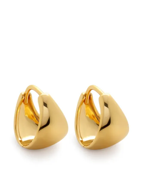Monica Vinader Tapaered Huggie earrings Gold GPEATPHHNON