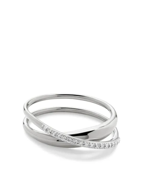 Monica Vinader Nura wrap ring Silver SSRGNUDWLGD
