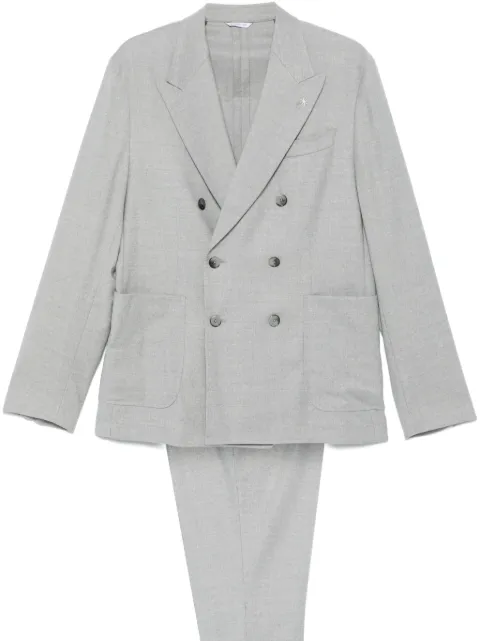 Manuel Ritz flannel suit Grey 3732A3738240501