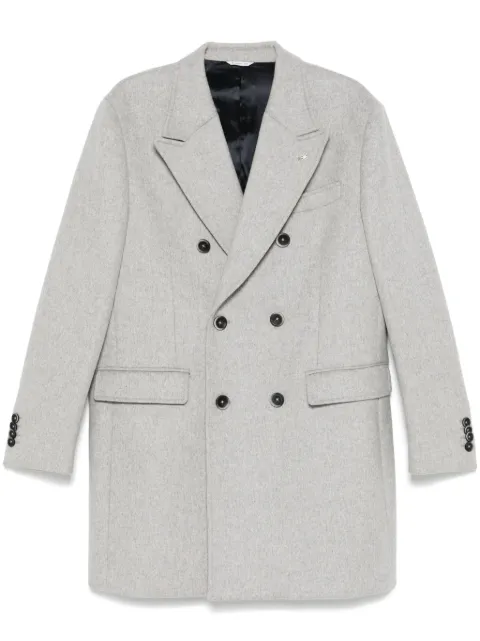 Manuel Ritz double-breasted coat Grey 3732C4438243730