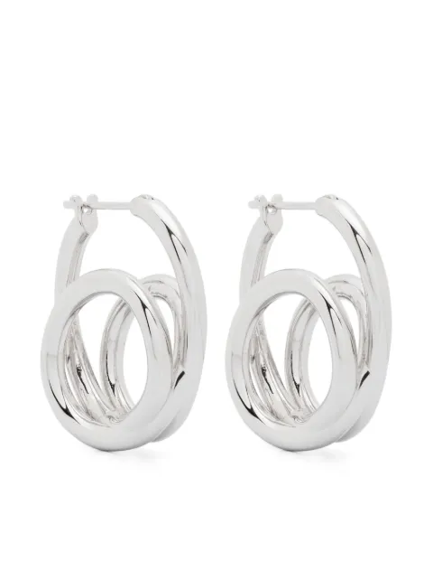 EMILI Iris hoops Silver EMFH2300J1S