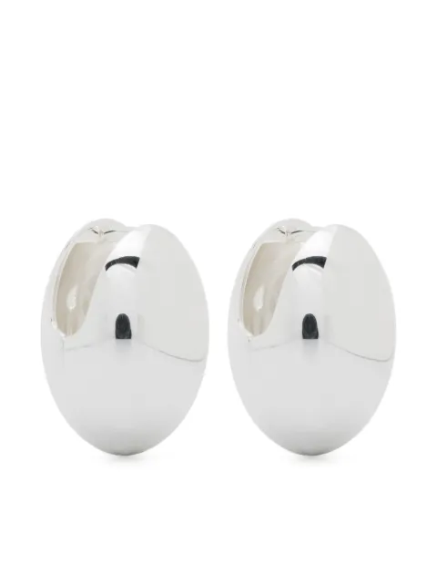 EMILI small Loe earrings Silver EMFEGE002S