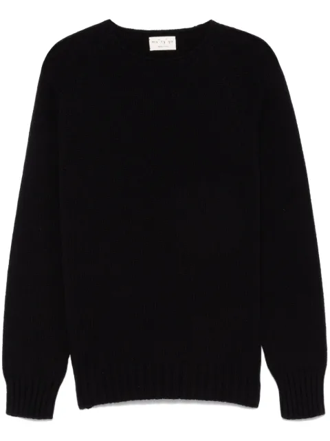 Ma'ry'ya ribbed-knit sweater Black YNK040