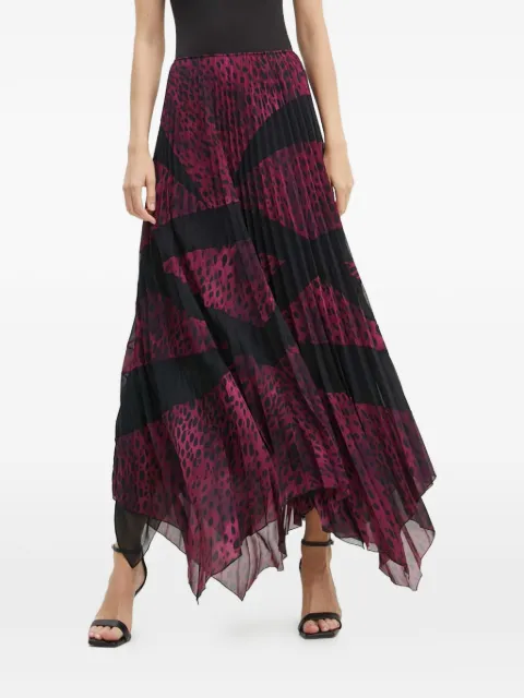 PINKO pleated maxi skirt Purple 104074A241