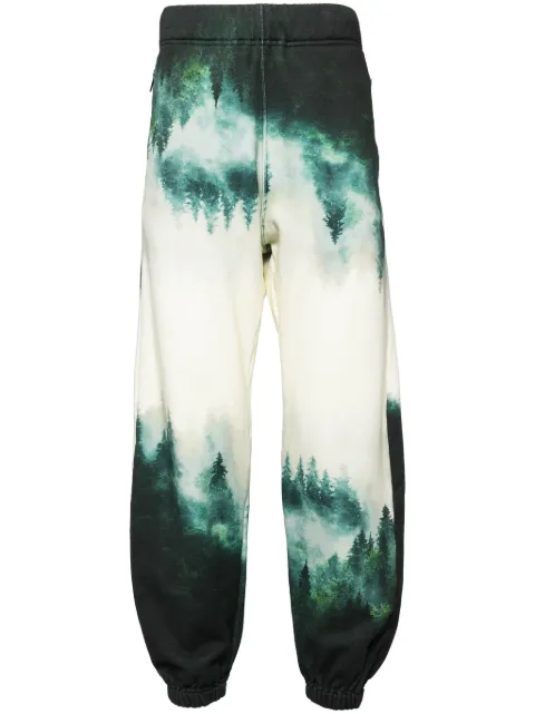 Undercover graphic-print track pants White UC2D45041