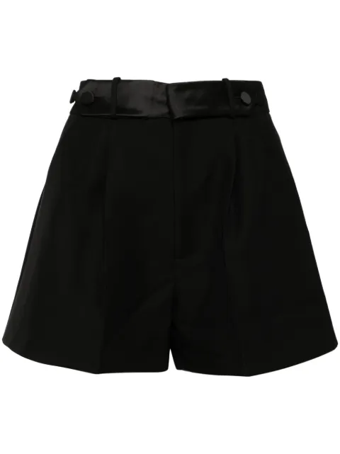 Dice Kayek high-waisted shorts Black PF24P313