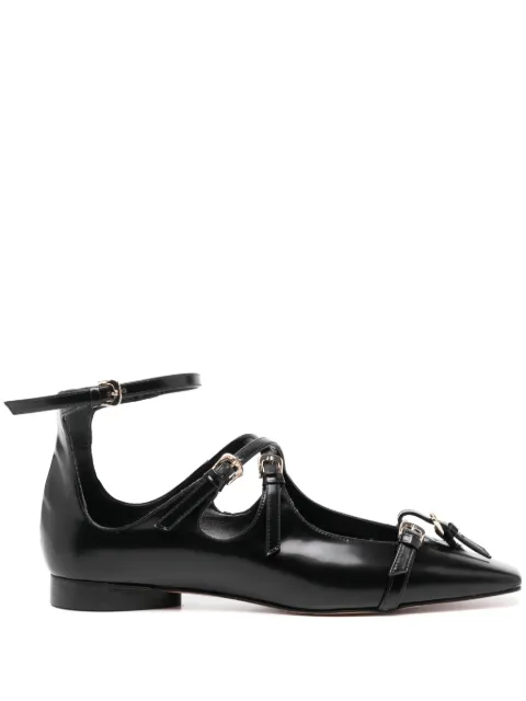 Pīferi Ambrosia flat shoes Black AMBROSIAFLATSCF001