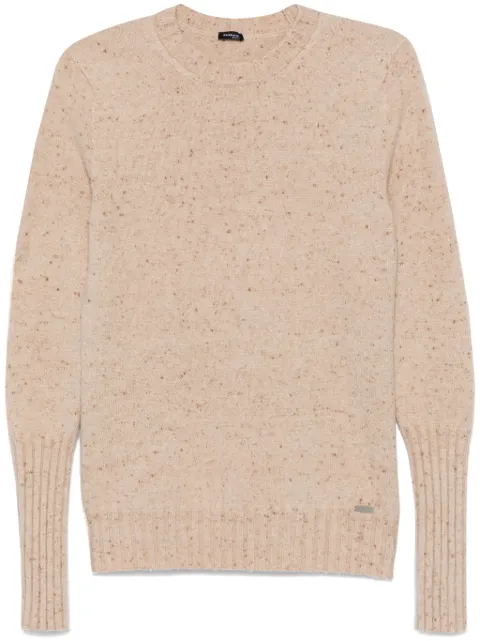 Kiton speckle-knit jumper Neutrals D587010C571003