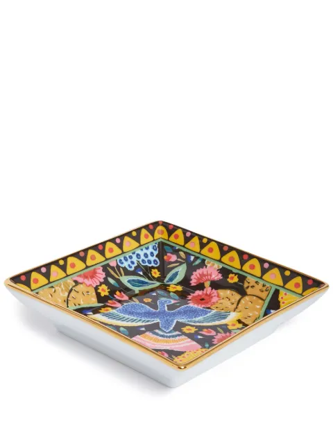 La DoubleJ Trinket tray (15cm x 15cm) Black TRI0001CER001COL06BL01