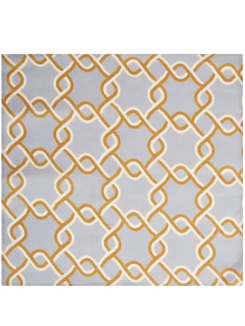 La DoubleJ large Tackle napkins (set of two) Blue NAP0006LIN001TAC01BU08