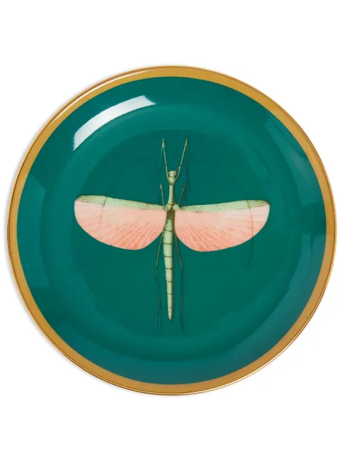 La DoubleJ Libellula mini plate Green SID0006CER001LIB03GR02