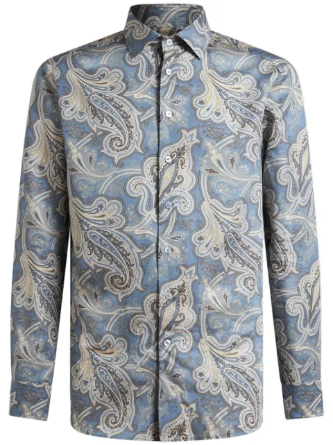 ETRO paisley-print shirt Blue MRIB001599SA5D7