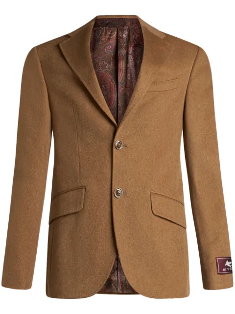 ETRO cashmere blazer Brown MRCA002899TU2H8