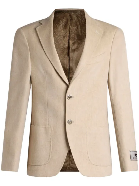 ETRO cashmere blazer Neutrals MRCA002999TU2H8
