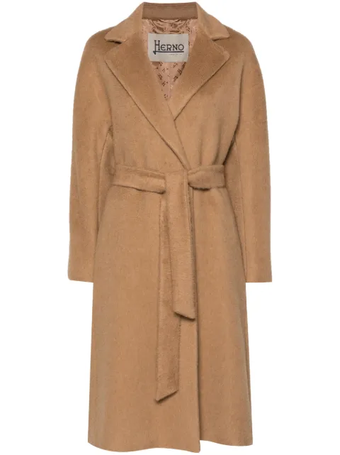 Herno belted coat Neutrals CA000549D33420