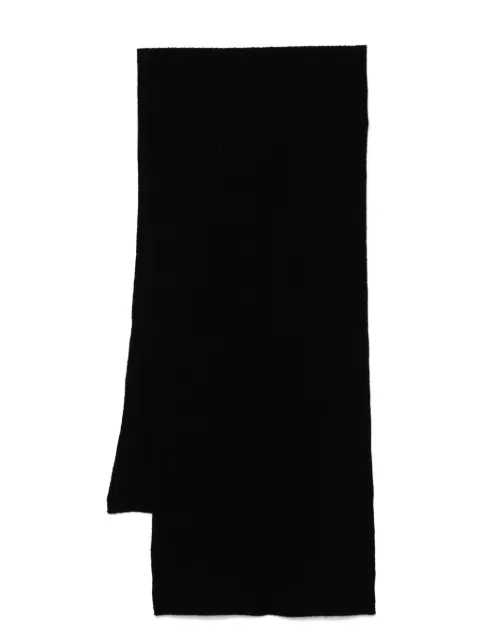 Lady Anne cable-knit scarf Black BETTY67