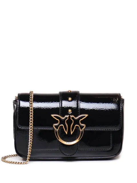 PINKO Love One shoulder bag Black 100061A1UV