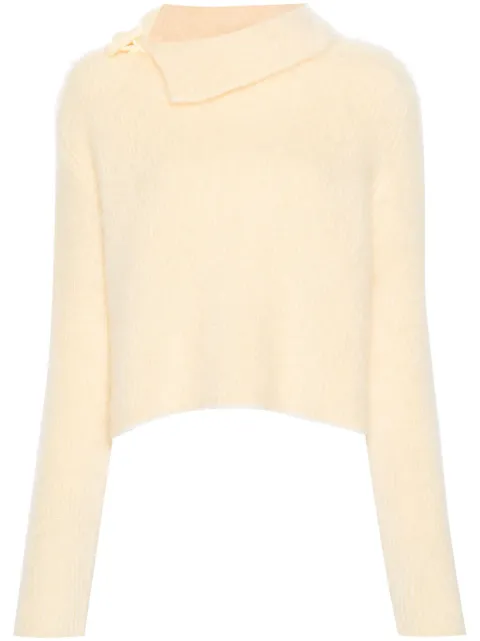 Jacquemus Le Pull Marina sweater Yellow 243KN5452317210