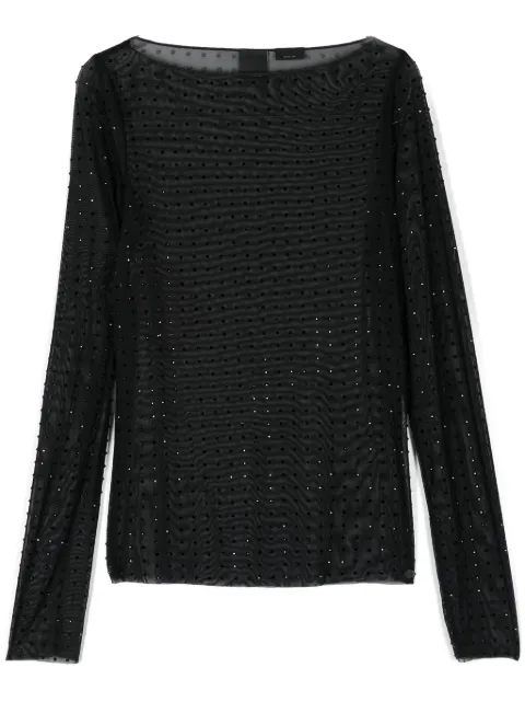PINKO Rouen top Black 103911A220