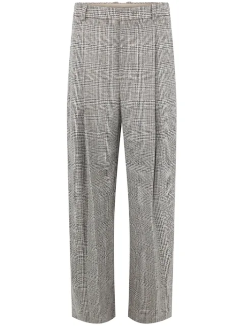 Vince plaid-check trousers Grey V059922355
