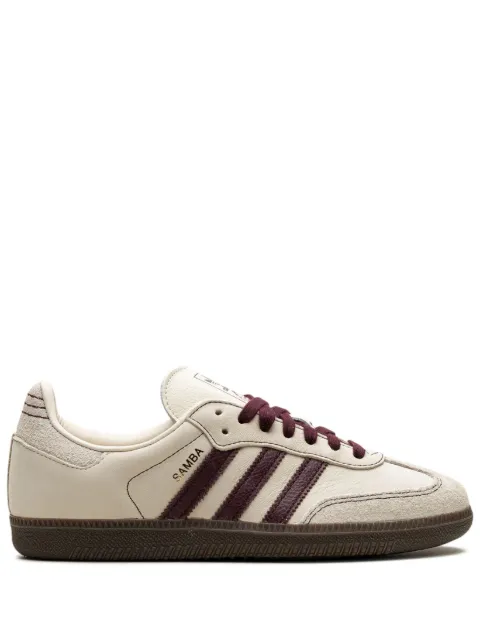 adidas Samba OG "Wonder White/Maroon" sneakers Neutrals IG1987