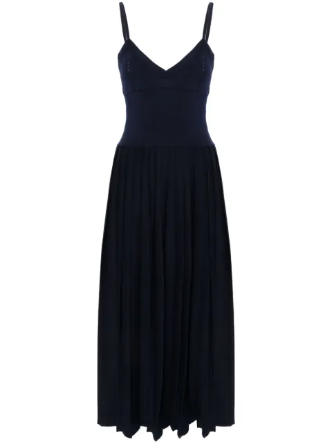 KHAITE Elio midi dress Blue 9597511301