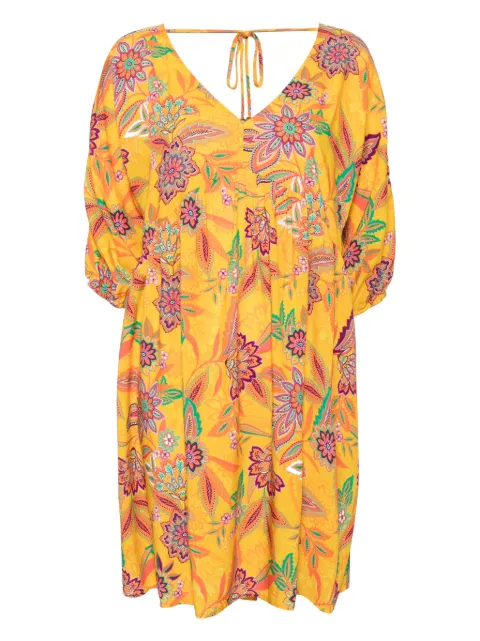 Johnny Was Sunshine coverup Yellow CSW5424F